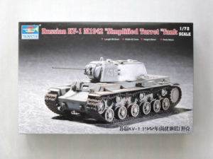 TRUMPETER MODELS 1/72 07234 KV-1 M1942 SIMPLIFIED TURRET